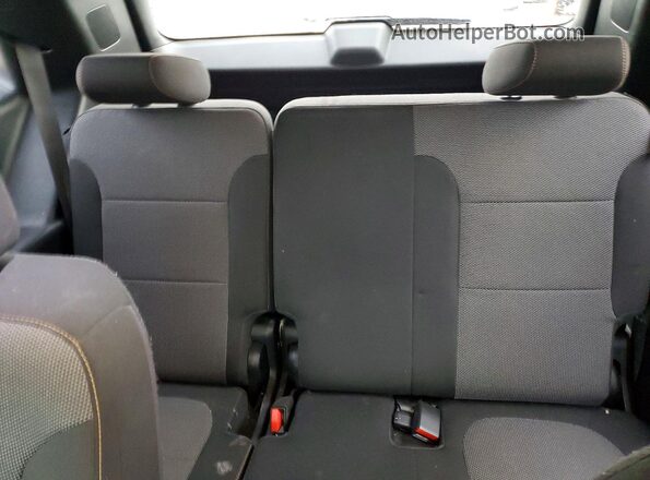 1GNEVGKW2LJ320217 2020 CHEVROLET TRAVERSE Black Widok tylnych siedzeń