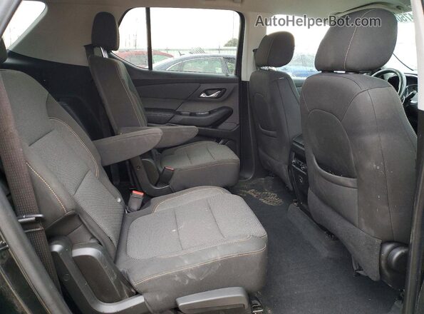 1GNEVGKW2LJ320217 2020 CHEVROLET TRAVERSE Black Widok wnętrza z tyłu