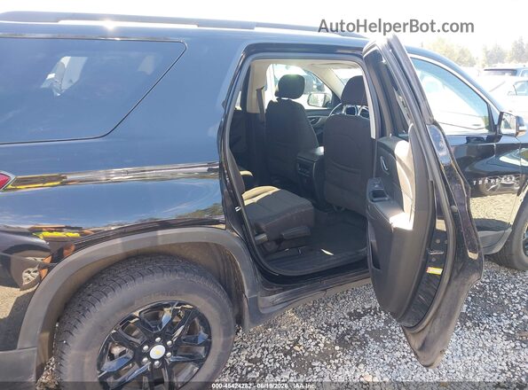 1GNEVGKW2LJ329581 2020 CHEVROLET TRAVERSE Black Vista de la etiqueta del VIN