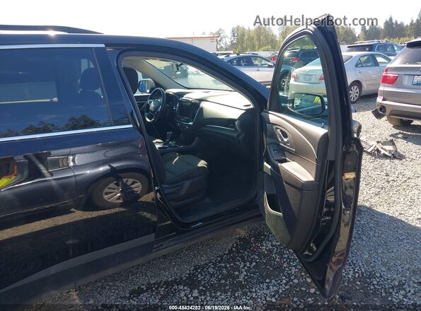 1GNEVGKW2LJ329581 2020 CHEVROLET TRAVERSE Black Vista interior delantera