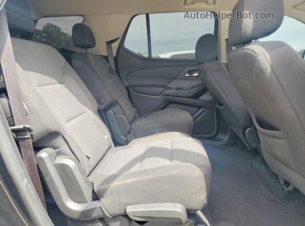 1GNEVGKW2MJ147901 2021 CHEVROLET TRAVERSE Black Вид задньої частини салону