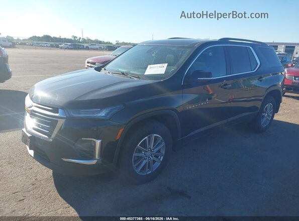 1GNEVGKW2PJ185214 2023 CHEVROLET TRAVERSE Черный Передняя левая четверть