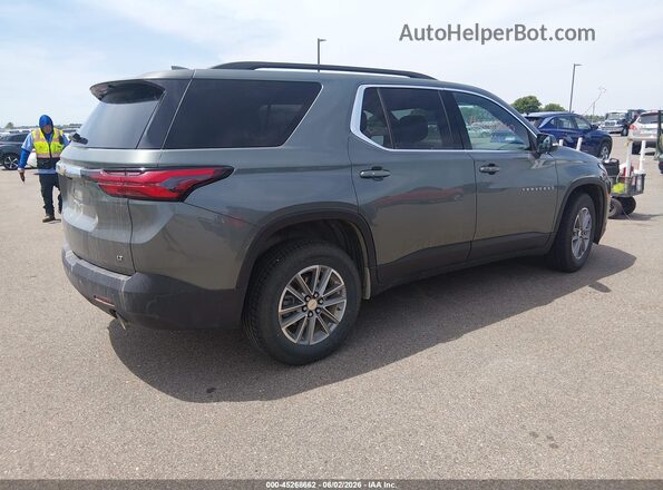 1GNEVGKW4NJ168136 2022 CHEVROLET TRAVERSE Green უკანა მარჯვენა