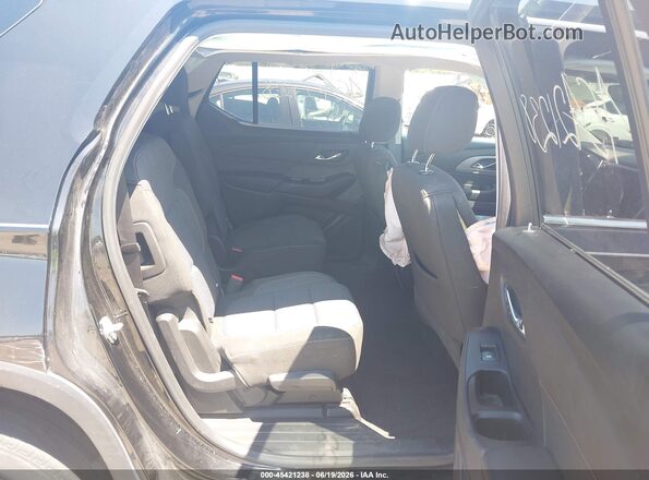 1GNEVGKW5KJ222409 2019 CHEVROLET TRAVERSE Black Widok naklejki z numerem VIN