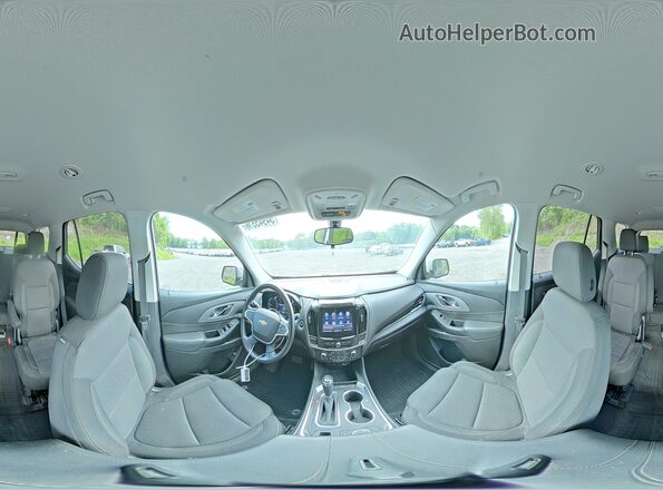 1GNEVGKW5LJ183872 2020 CHEVROLET TRAVERSE Gray Панорамний вид салону 360°