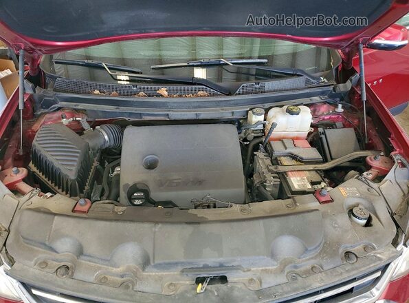 1GNEVGKW5LJ225375 2020 CHEVROLET TRAVERSE Red 