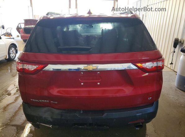 1GNEVGKW5LJ225375 2020 CHEVROLET TRAVERSE Red 