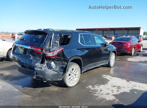 1GNEVGKW5MJ188717 2021 CHEVROLET TRAVERSE Черный Задняя правая четверть