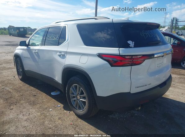 1GNEVGKW5NJ102727 2022 CHEVROLET TRAVERSE White Trasero izquierdo