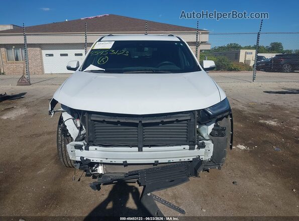 1GNEVGKW5NJ102727 2022 CHEVROLET TRAVERSE White Vista del cuadro de instrumentos