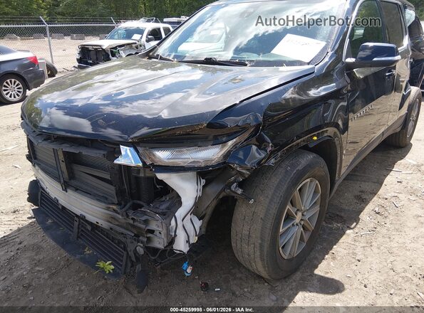 1GNEVGKW5NJ192722 2022 CHEVROLET TRAVERSE Черный Вид спереди