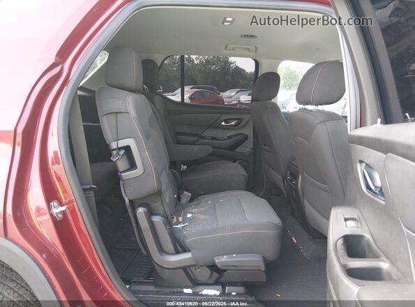 1GNEVGKW6KJ183586 2019 CHEVROLET TRAVERSE Red VIN კოდის სტიკერის ხედი