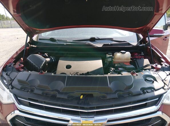 1GNEVGKW6KJ183586 2019 CHEVROLET TRAVERSE Red უკანა ხედი