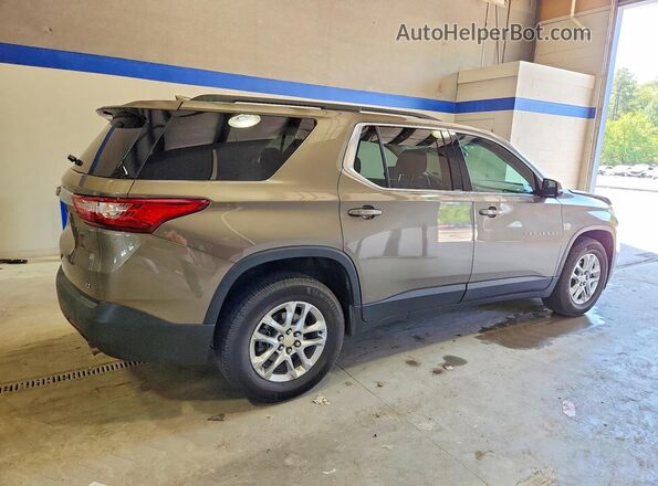 1GNEVGKW6LJ140562 2020 CHEVROLET TRAVERSE Brown Trasero derecho