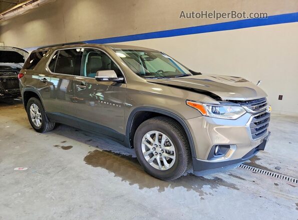 1GNEVGKW6LJ140562 2020 CHEVROLET TRAVERSE Brown Delantero derecho