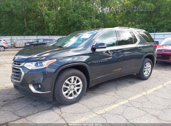 1GNEVGKW6LJ324335 2020 CHEVROLET TRAVERSE Black წინა მარცხენა ხედი სამი მეოთხედიდან