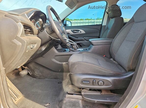 1GNEVGKW6MJ105232 2021 CHEVROLET TRAVERSE Silver Вид салону спереду