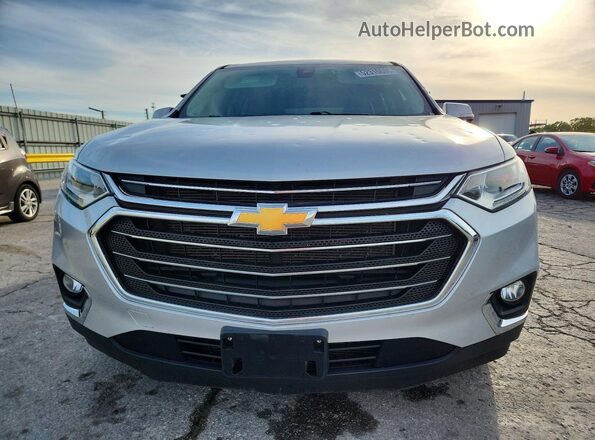 1GNEVGKW6MJ105232 2021 CHEVROLET TRAVERSE Silver Вид спереду