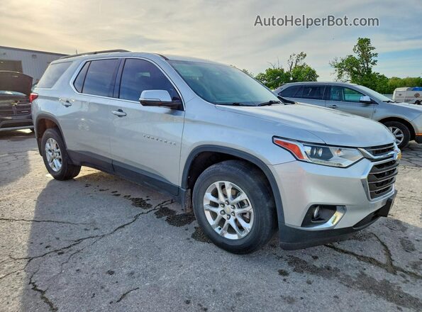 1GNEVGKW6MJ105232 2021 CHEVROLET TRAVERSE Silver Передня права чверть