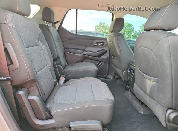 1GNEVGKW6MJ105232 2021 CHEVROLET TRAVERSE Silver Вид задньої частини салону
