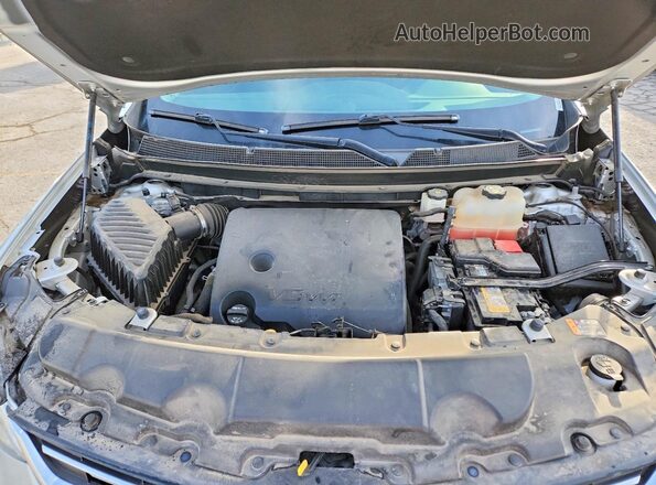 1GNEVGKW6MJ105232 2021 CHEVROLET TRAVERSE Silver Вид підкапотного простору