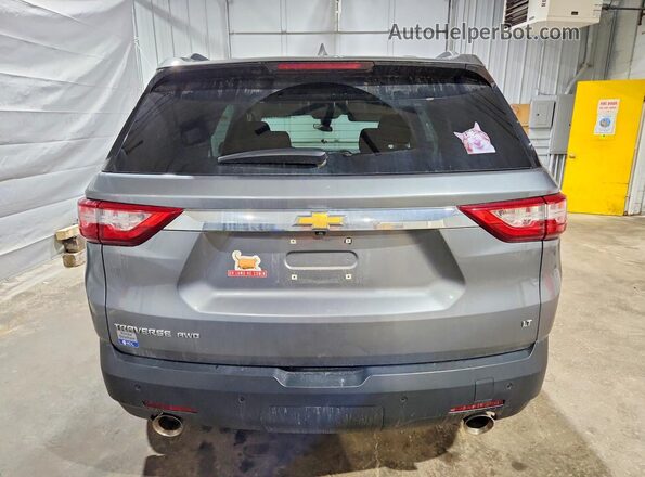 1GNEVGKW6MJ240551 2021 CHEVROLET TRAVERSE Gray Widok z tyłu