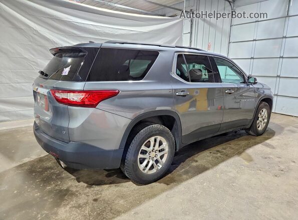 1GNEVGKW6MJ240551 2021 CHEVROLET TRAVERSE Gray Tył prawy