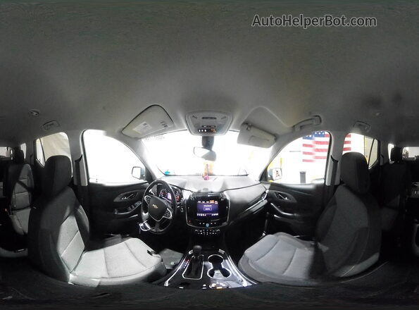 1GNEVGKW6MJ240551 2021 CHEVROLET TRAVERSE Gray Widok wnętrza 360 stopni