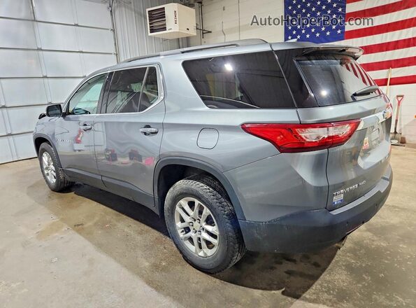 1GNEVGKW6MJ240551 2021 CHEVROLET TRAVERSE Gray Tył lewy