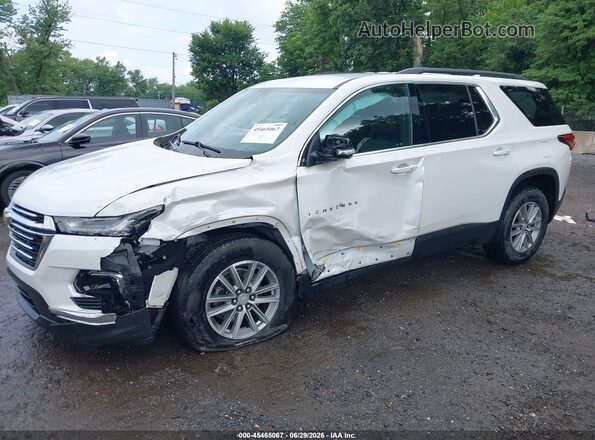 1GNEVGKW6NJ125577 2022 CHEVROLET TRAVERSE Белый Передняя левая четверть