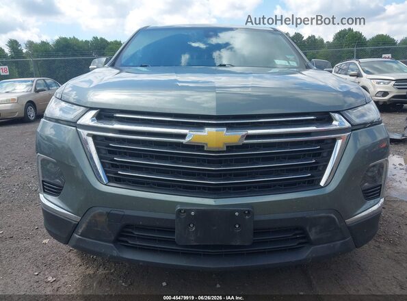 1GNEVGKW6PJ185278 2023 CHEVROLET TRAVERSE Зеленый Вид задней части салона