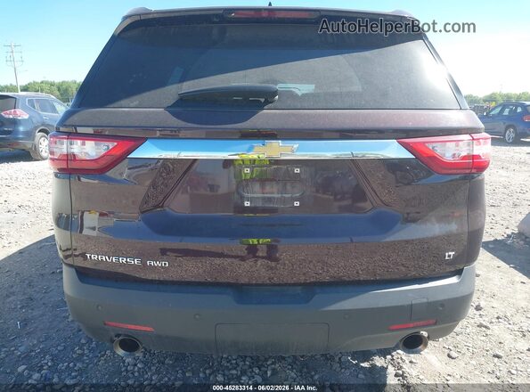 1GNEVGKW7JJ114789 2018 CHEVROLET TRAVERSE Brown 