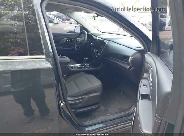 1GNEVGKW7JJ281668 2018 CHEVROLET TRAVERSE Серый Вид салона спереди