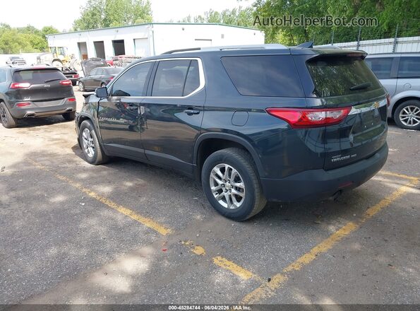 1GNEVGKW7JJ281668 2018 CHEVROLET TRAVERSE Серый Задняя левая четверть