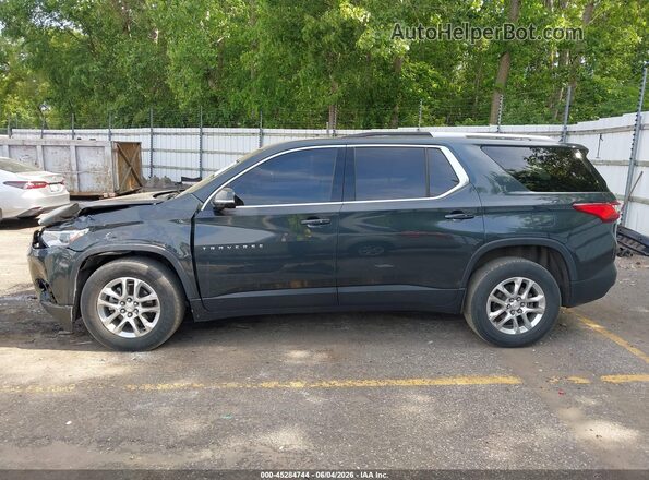 1GNEVGKW7JJ281668 2018 CHEVROLET TRAVERSE Серый Панорамный вид салона 360°