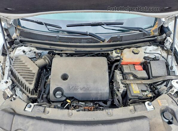 1GNEVGKW7KJ276973 2019 CHEVROLET TRAVERSE Белый Вид подкапотного пространства