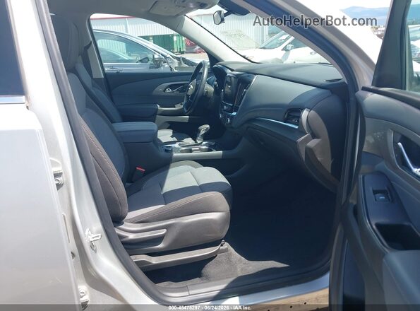 1GNEVGKW7MJ215769 2021 CHEVROLET TRAVERSE Silver Սալոնի դիմացի տեսք
