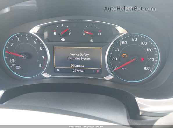 1GNEVGKW7MJ215769 2021 CHEVROLET TRAVERSE Silver Հետևի նստատեղերի տեսք