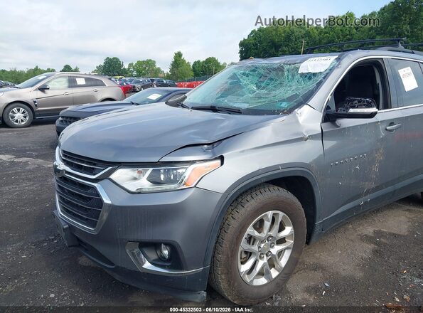 1GNEVGKW8KJ288565 2019 CHEVROLET TRAVERSE Gray 