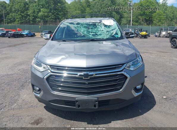 1GNEVGKW8KJ288565 2019 CHEVROLET TRAVERSE Gray Instrument cluster view
