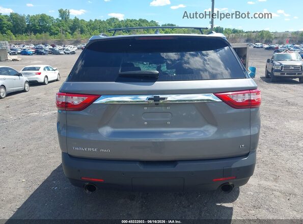 1GNEVGKW8KJ288565 2019 CHEVROLET TRAVERSE Gray 