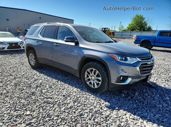 1GNEVGKW8LJ161154 2020 CHEVROLET TRAVERSE Серебряный 