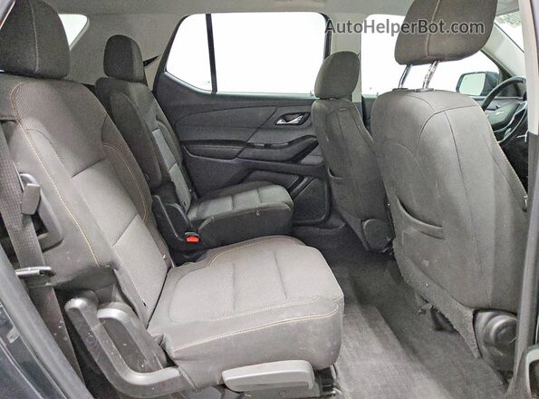 1GNEVGKW8LJ234247 2020 CHEVROLET TRAVERSE Black Widok wnętrza z tyłu