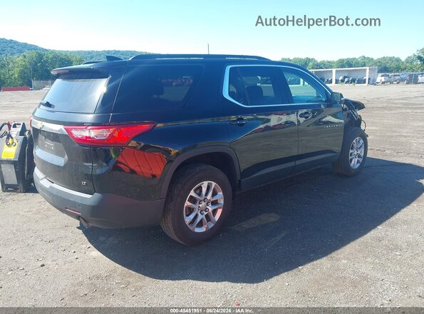 1GNEVGKW8MJ204571 2021 CHEVROLET TRAVERSE Black Tył prawy