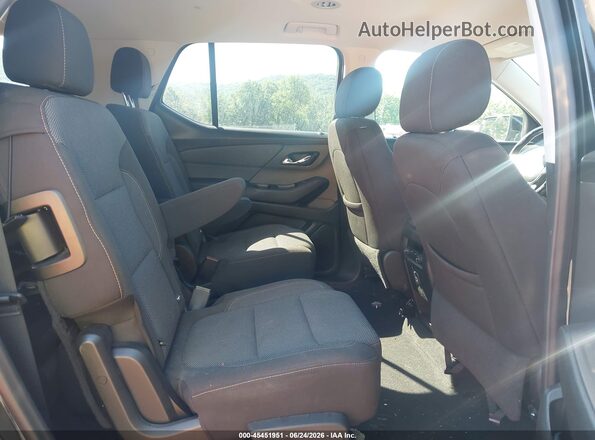 1GNEVGKW8MJ204571 2021 CHEVROLET TRAVERSE Black Widok naklejki z numerem VIN