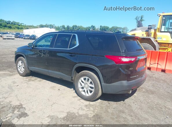 1GNEVGKW8MJ204571 2021 CHEVROLET TRAVERSE Black Tył lewy