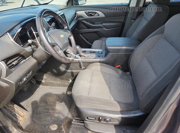 1GNEVGKW9KJ256997 2019 CHEVROLET TRAVERSE Gray 
