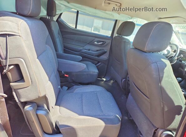 1GNEVGKWXJJ248941 2018 CHEVROLET TRAVERSE Red Vista interior trasera