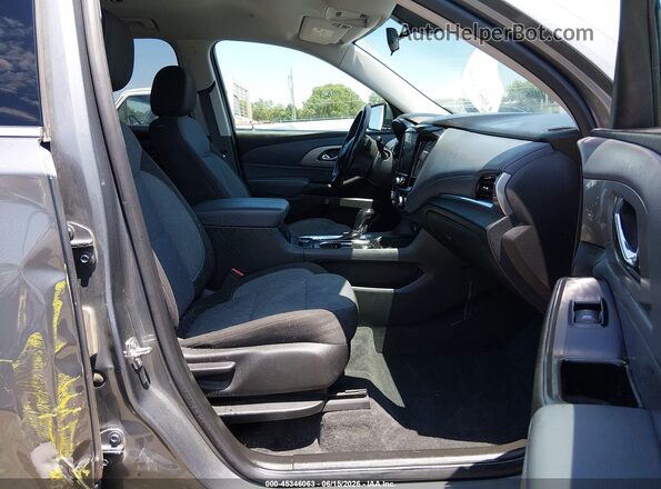 1GNEVGKWXKJ188922 2019 CHEVROLET TRAVERSE Gray Front interior view