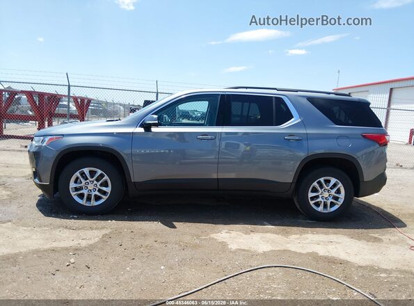 1GNEVGKWXKJ188922 2019 CHEVROLET TRAVERSE Gray 360 interior view